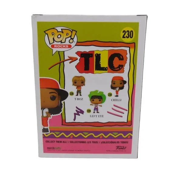 Funko POP! Rocks TLC Vinyl Figure CHILLI #230 No Case - Picture 3 of 6